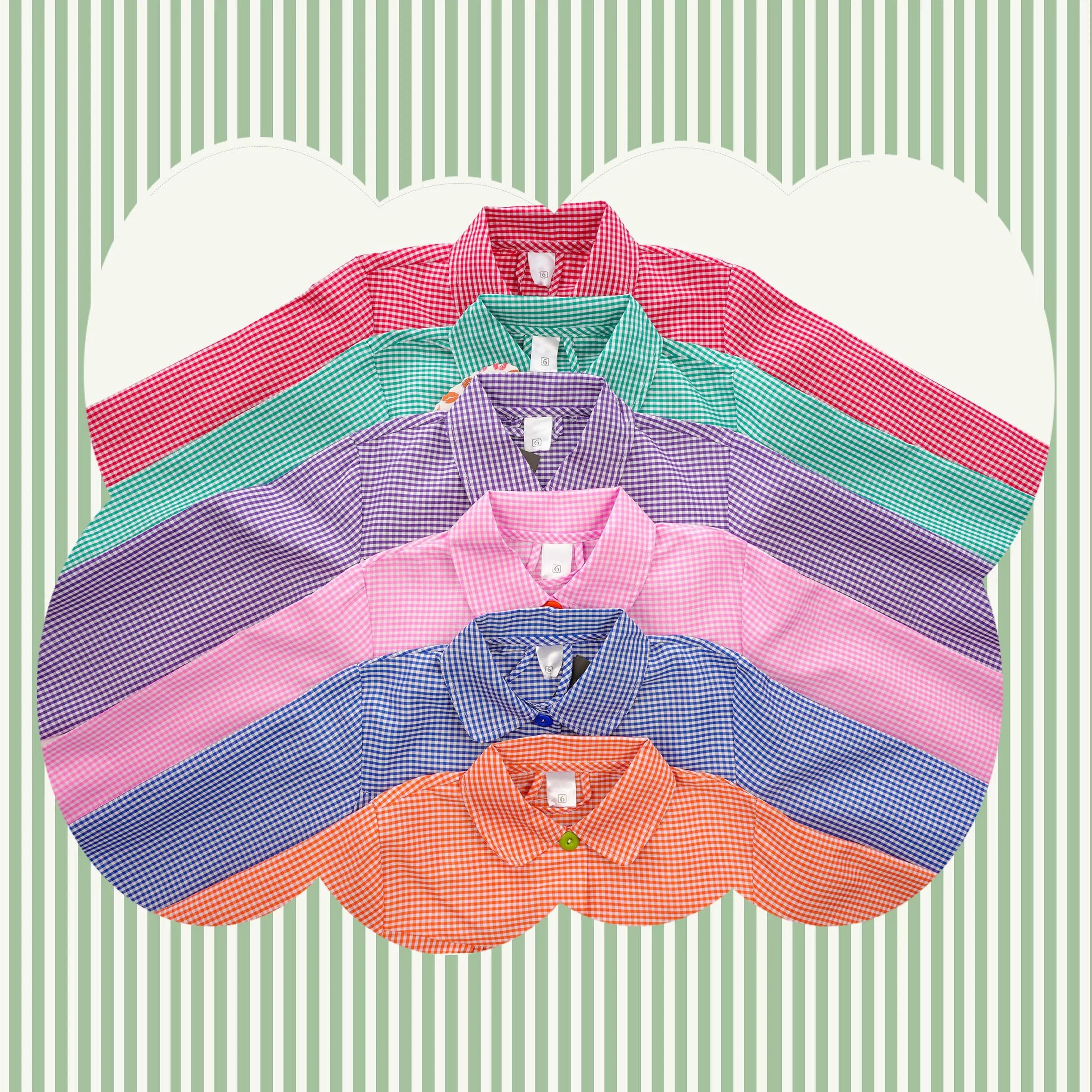 H HANSEL HOME Tablier d'École avec Boutons et Col pour Enfant et Garçon, Tablier Blouse Élastique aux Poignets et au Cou Puor l'École e Artisanat