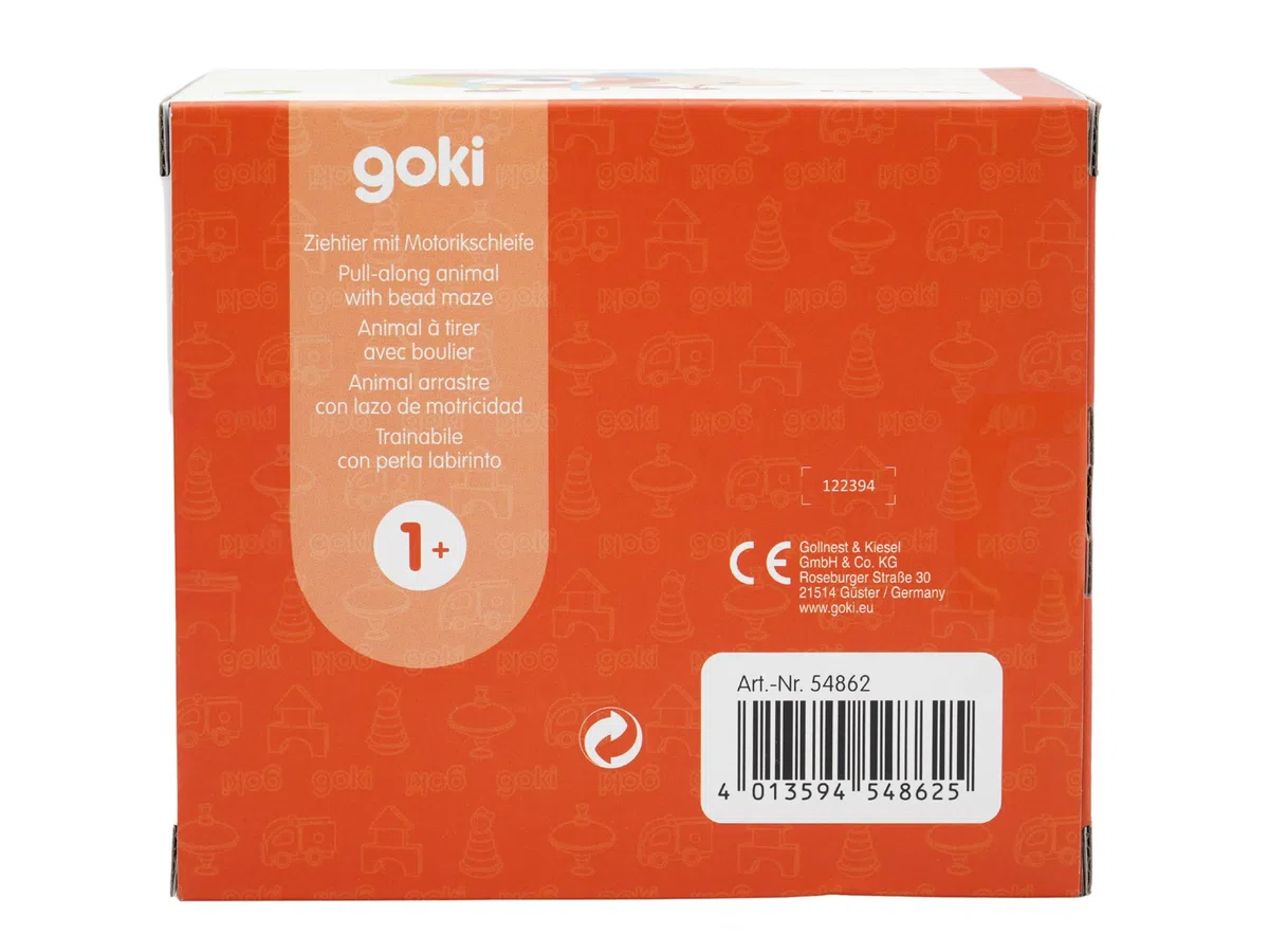 Goki 54862 Frein d'escargot avec Boucle de Moteur pour véhicules Multicolore