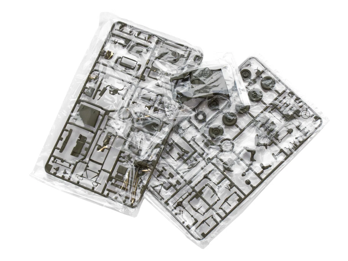 Tamiya - 35219 - Maquette - Jeep Willys 1 / 4 Ton - Echelle 1:35, brun, noir