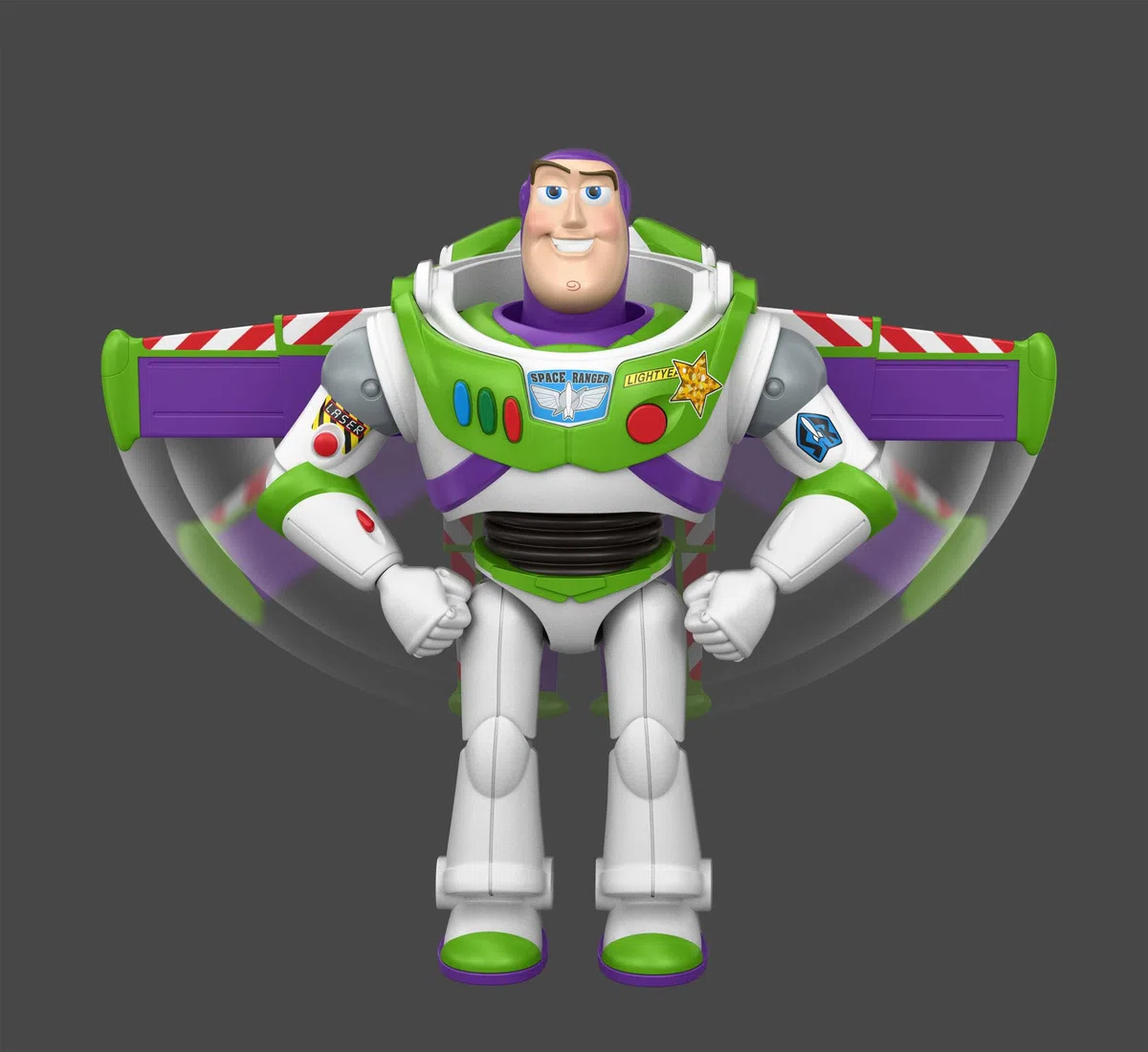 Mattel Disney · Pixar Figurine articulée Buzz l’Éclair Décollage Imminent de 25 cm avec 12 Points d’Articulation et détails fidèles au Film, JKV39