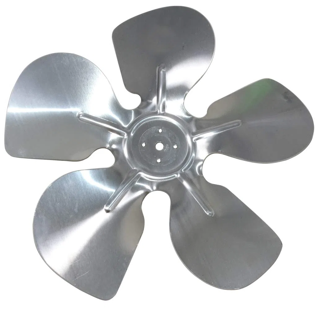 AERZETIX - Hélice Pale de Ventilateur en Aluminium Ø254mm 28° -Pression - Gauche - C43418