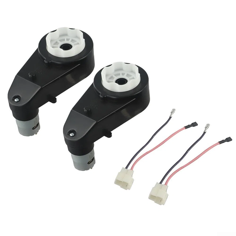2 pièces de boîte de vitesses de moteur de rechange pour voitures électriques pour enfants, 12 V RS550 avec vitesse augmentée à 40 000 tr/min