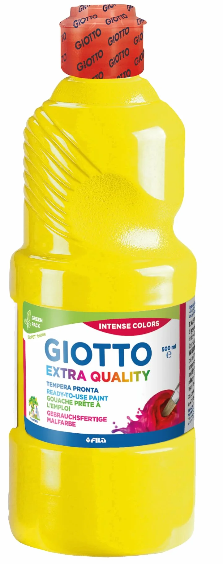 Giotto 533200 Lot de 6 flacons de Peinture 500 ML