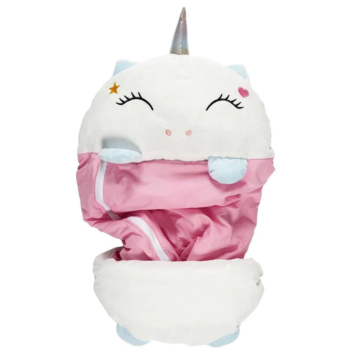 AltoBuy Sac de Couchage 50x130cm Convertible Licorne Rose - DODDY