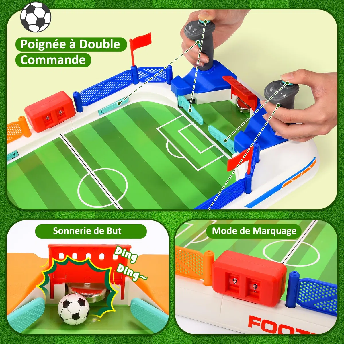 Mini Baby Foot Enfant Adulte - Jeux de Société pour Enfants