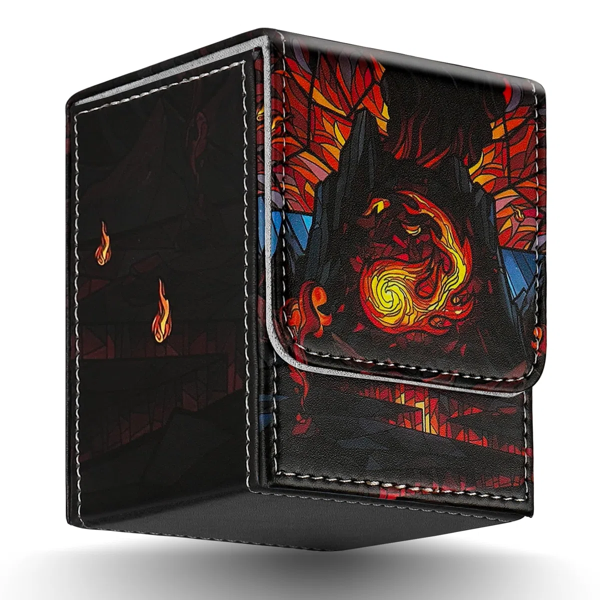 TCGUARD Boîte de rangement 5 en 1 pour cartes MTG, TCG - Pour plus de 100 cartes emballées individuellement