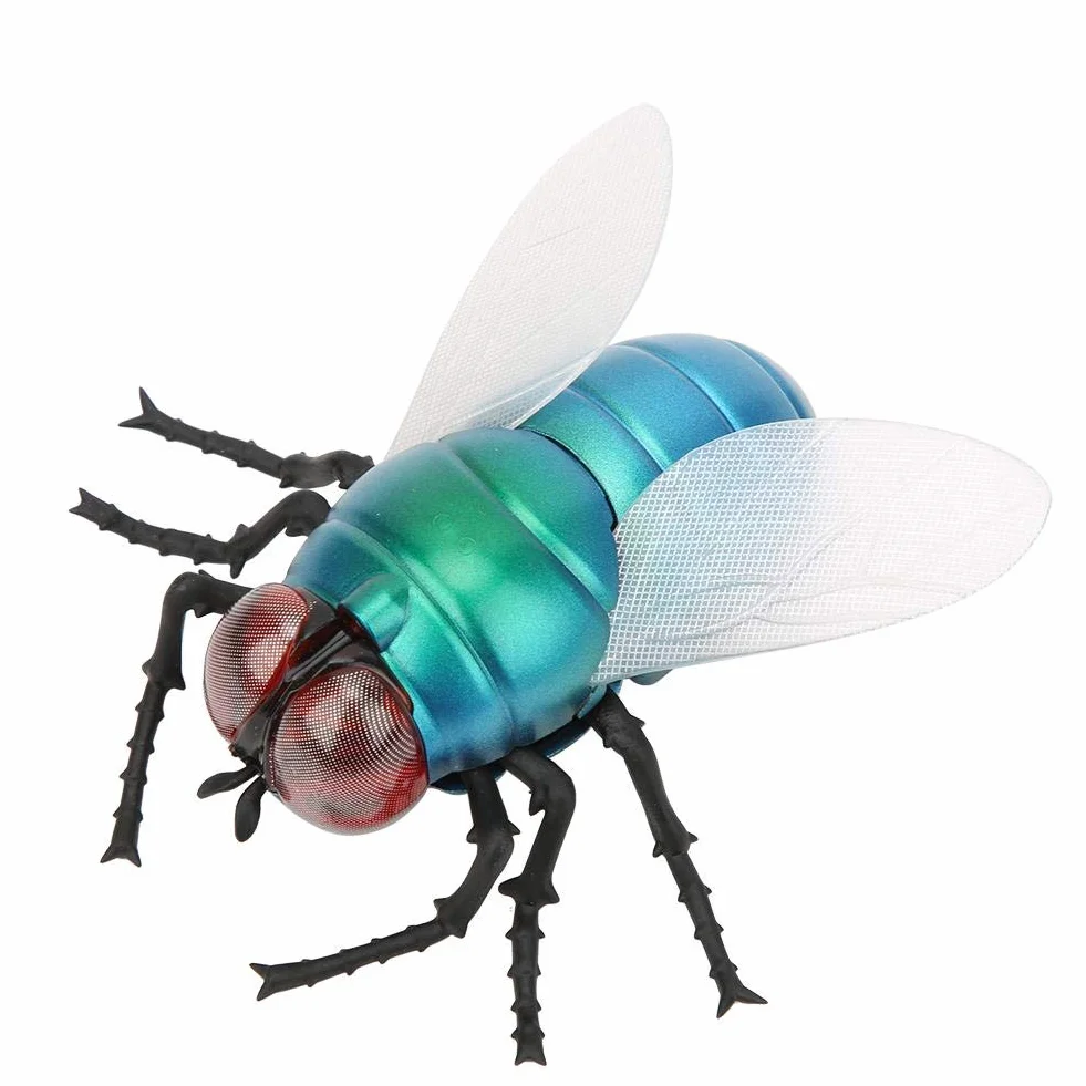 Mouche infrarouge télécommandée - Jouet animal réaliste Simulation insecte pour fête d'enfants