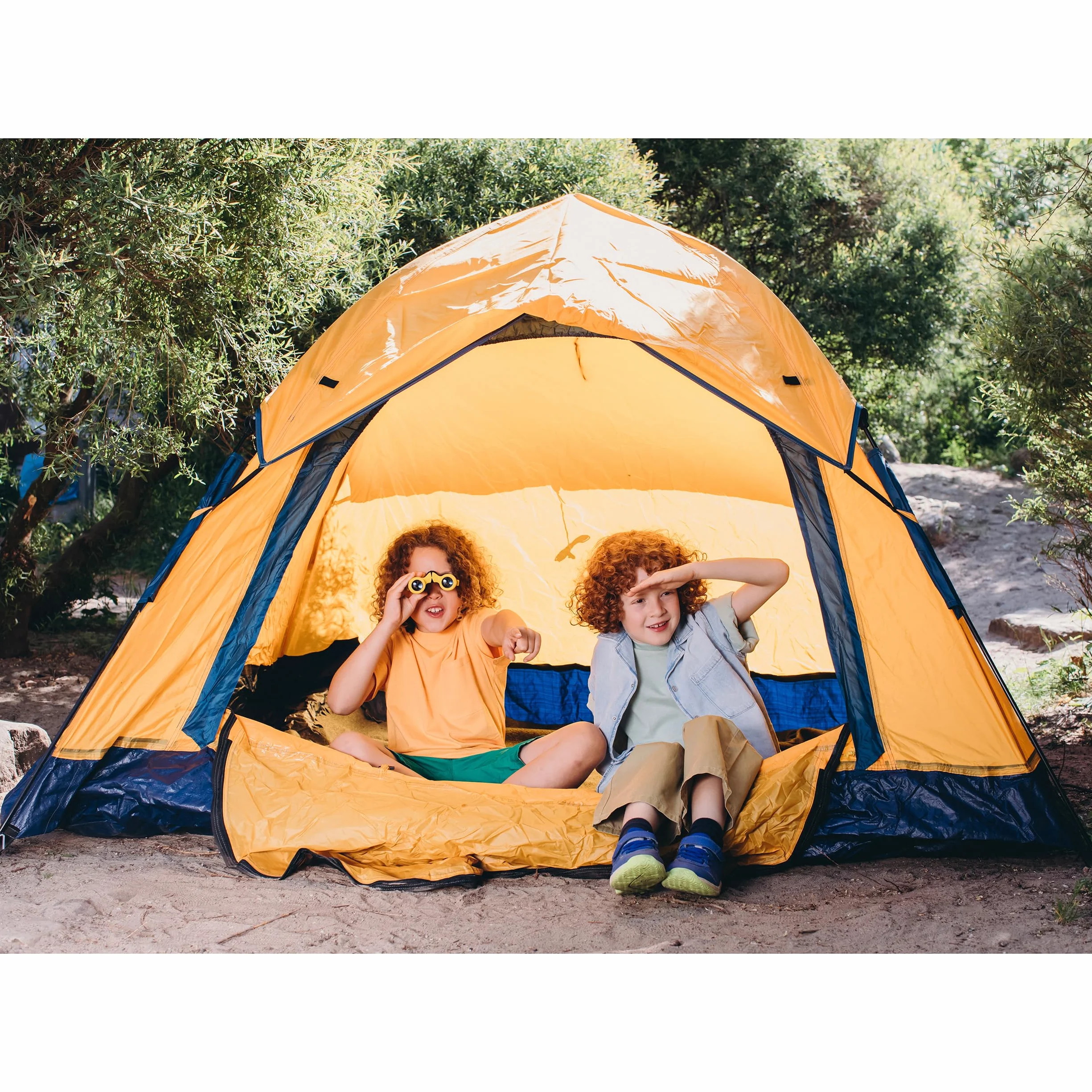 National Geographic Jumelles pour enfants 6 x 21, jumelles robustes et pratiques pour enfants avec boîtier en caoutchouc, sac et sangle inclus