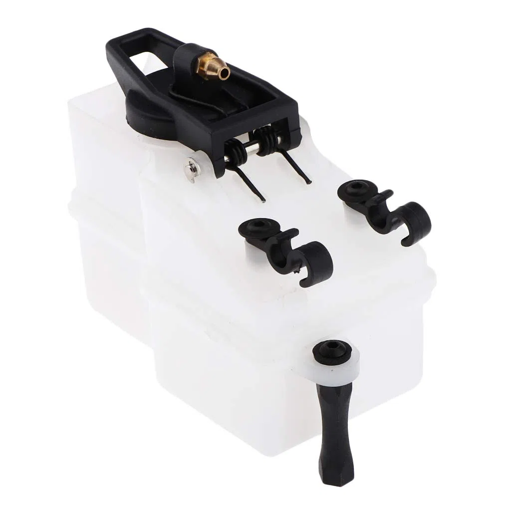 P Prettyia 85721 Réservoir de Carburant 125CC pour 1/8 HSP Himoto 4WD RC Voiture Buggy Camion Huile Boîte Partie