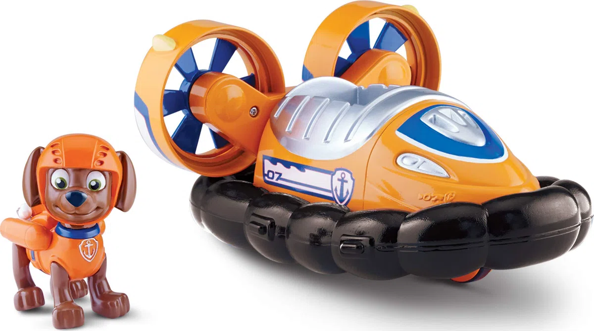 Paw Patrol - 6027637 Patte de Base du Véhicule - Zuma, Aéroglisseur
