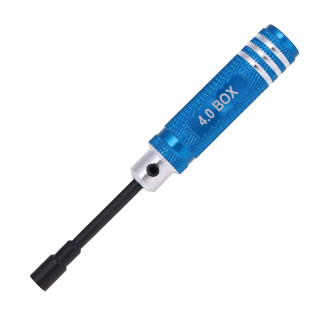 Kit d'outils pour voiture télécommandée, tournevis, bleu