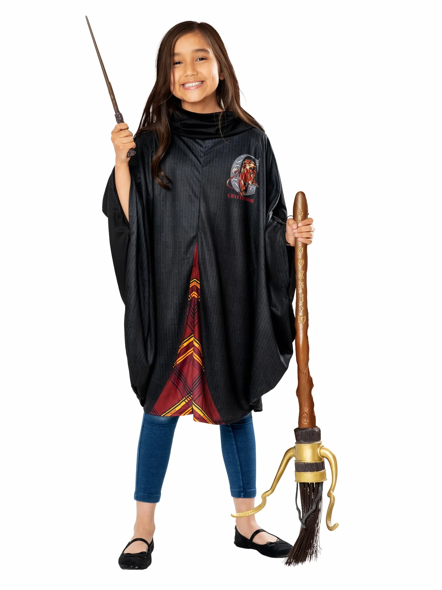 RUBIE'S - Balai Nimbus 2000 Officiel Harry Potter, enfant, H-9700, Taille Unique