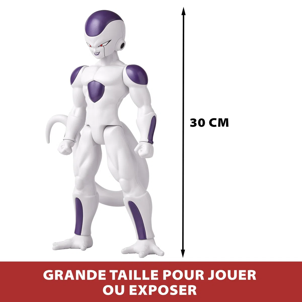 BANDAI - Dragon Ball Super - Figurine géante Limit Breaker - Figurine Freezer 4è Forme - Licence Officielle Dragon Ball - Grande Figurine Frieza 4th Form 30cm - Jouet Enfant 4 Ans et + - 36828