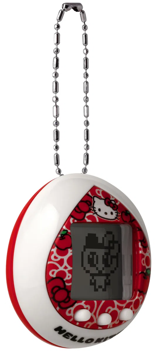 Bandai - Tamagotchi nano - Hello Kitty - Version Rouge - Tamagotchi Animal Interactif - Petit format nano - Animal Virtuel à élever - Licence Officielle Hello Kitty - Jouet Enfant 8 ans et + - NT90166