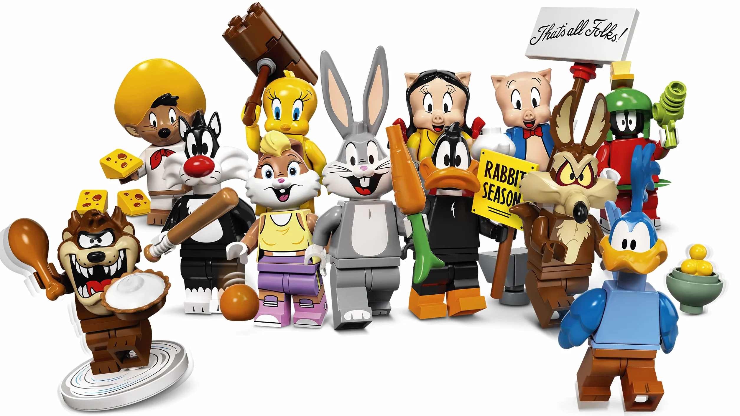 Lego 71030 Minifigures Looney Tunes, Jouet pour Enfant de 5 Ans et, avec Une Figurine Unique de Personnage, Edition Limitée