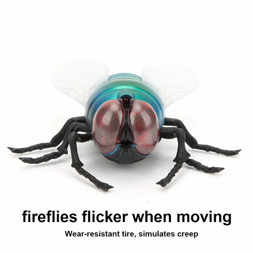 Mouche infrarouge télécommandée - Jouet animal réaliste Simulation insecte pour fête d'enfants