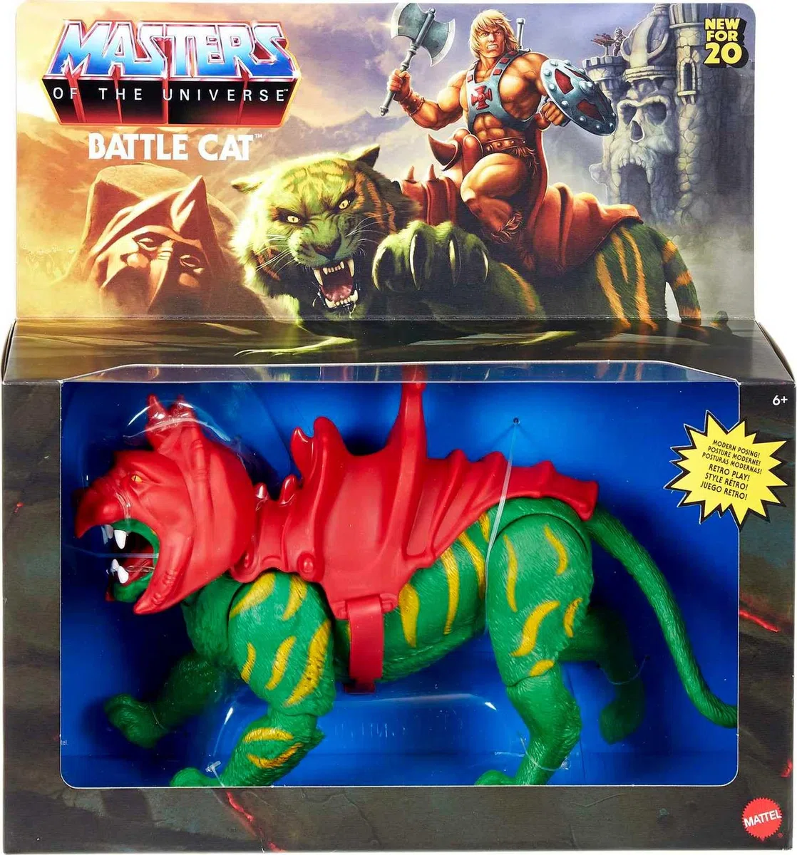 Maîtres de l’Univers Origins, figurine articulée Tigre de Combat, jouet pour collectionneurs et enfants dès 6 ans, GNN70