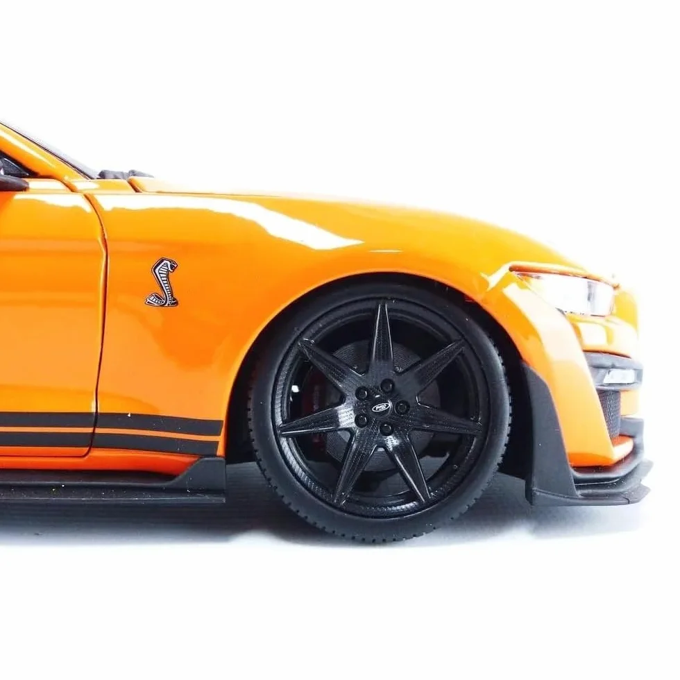 Maisto May Cheong GROUP-MAISTO-1/24 Ford Mustang Shelby GT500 2020-Verte-Véhicule pour Enfant dès 3 ans-M31532, Modèles/Couleurs assortis
