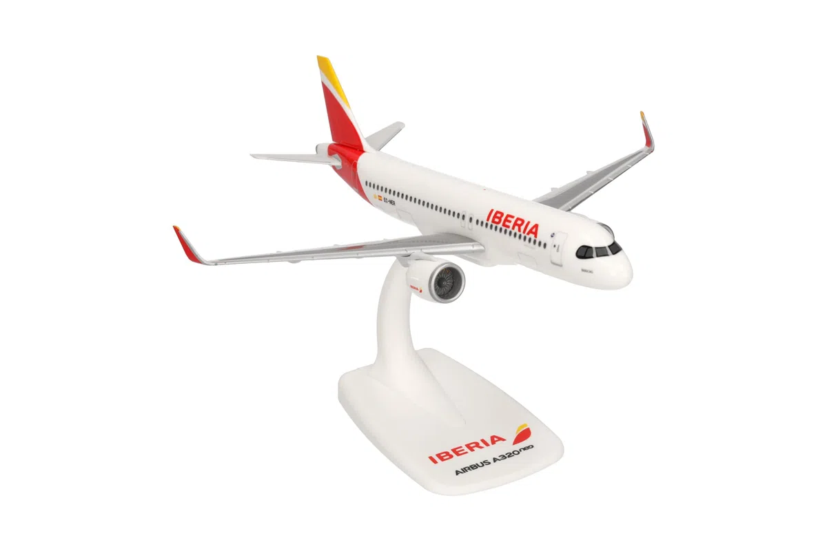 Herpa Iberia Airbus Modèle avec Emballage, Avion 613064, Multicolore