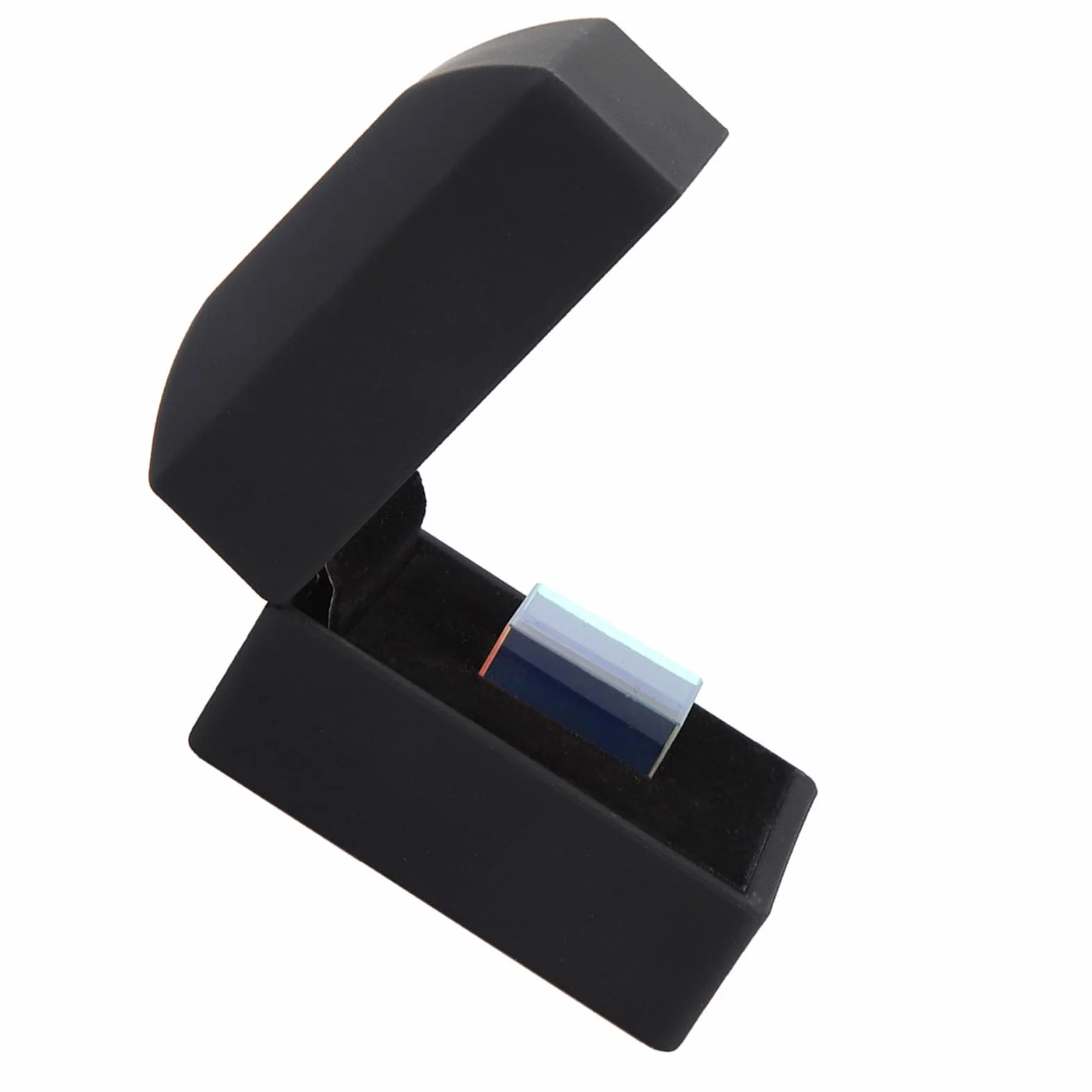 Jeanoko Verre Optique à Six Faces lumière vive Combiner 23 x 23 x 23mm Verre Optique Prisme Cube vitrail pour la Physique et la décoration