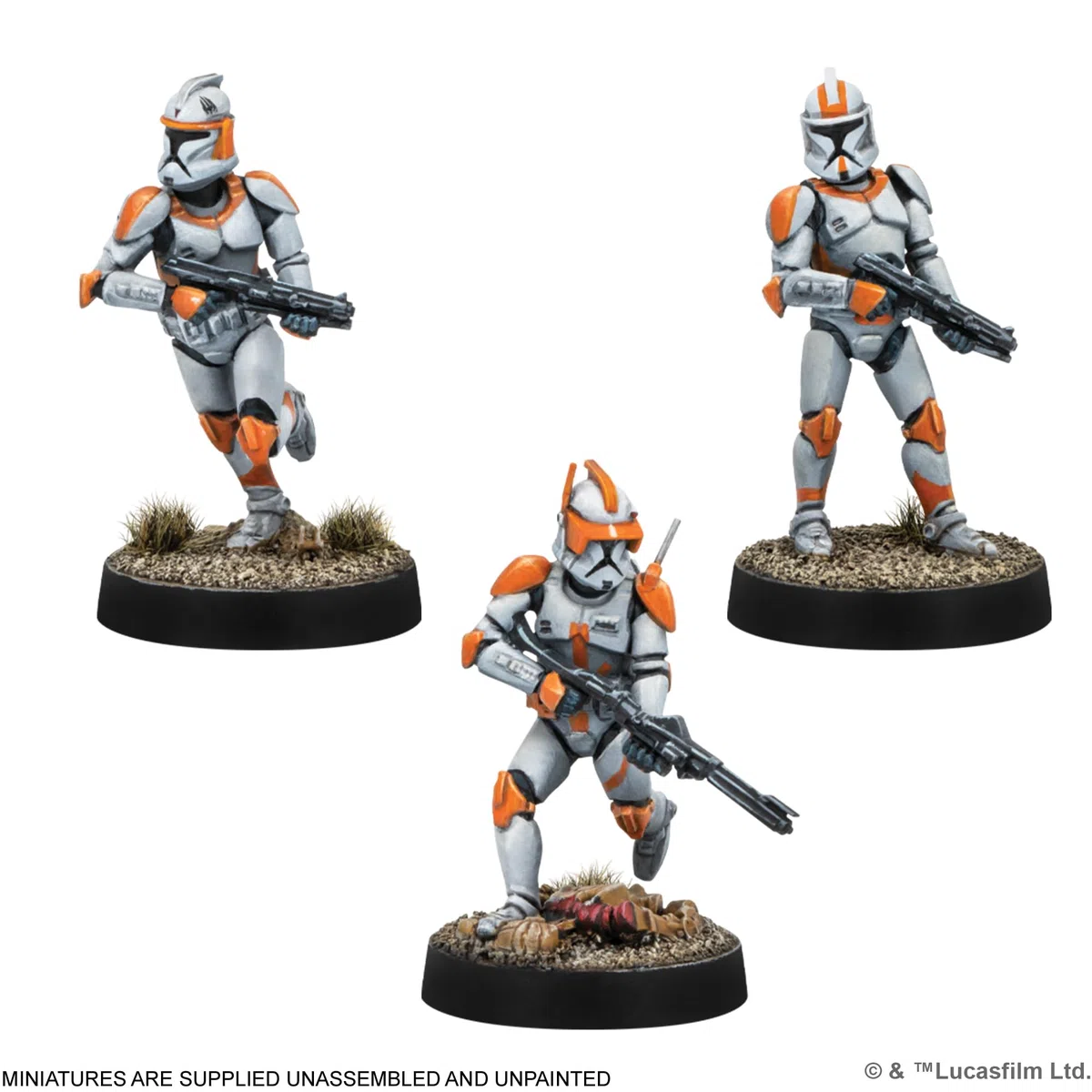 Atomic Mass Games Asmodee, Star Wars : Legion - Clone Commander Cody (Klon-Commander Cody) - Extension - Tabletop - 2 Joueurs - À partir de 14 Ans - 120-180 Minutes - Allemand - Multilingue