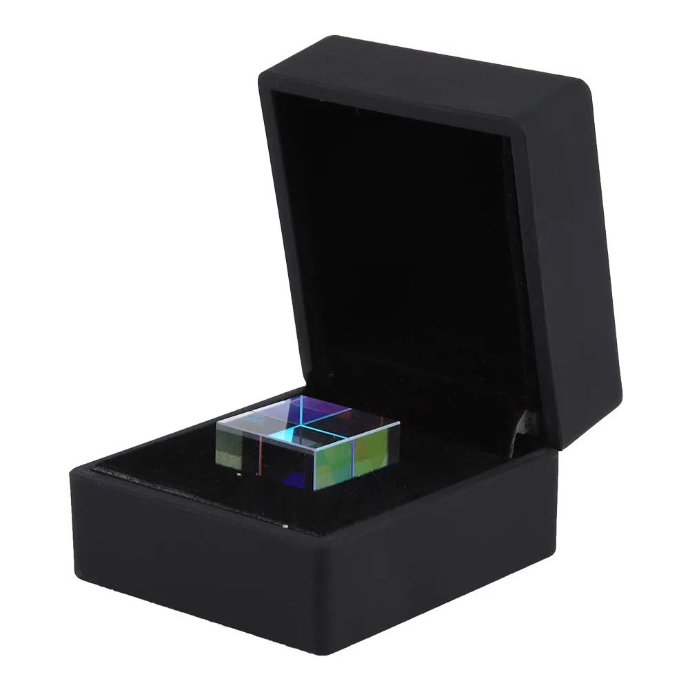 Eujgoov Verre Optique Prisme Cube Vitrail pour l'enseignement de la Photographie de Photo de Physique du Spectre Lumineux