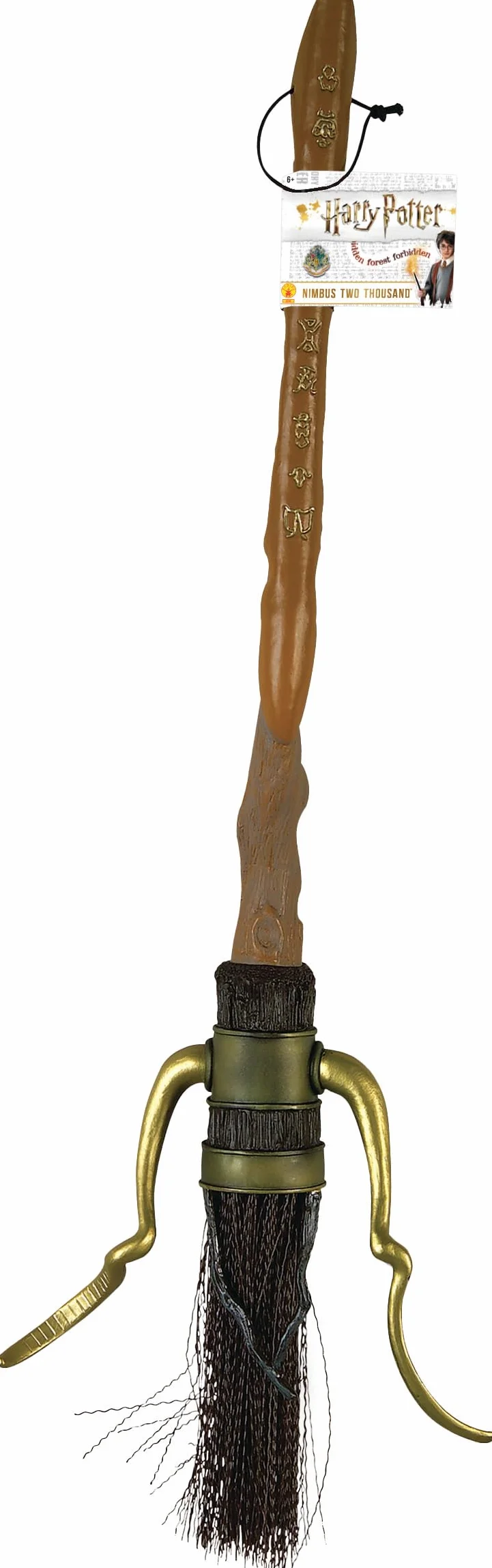 RUBIE'S - Balai Nimbus 2000 Officiel Harry Potter, enfant, H-9700, Taille Unique