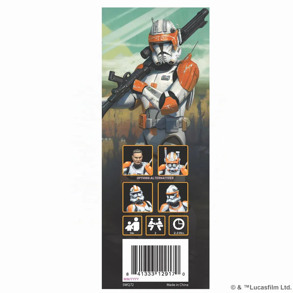 Atomic Mass Games Asmodee, Star Wars : Legion - Clone Commander Cody (Klon-Commander Cody) - Extension - Tabletop - 2 Joueurs - À partir de 14 Ans - 120-180 Minutes - Allemand - Multilingue