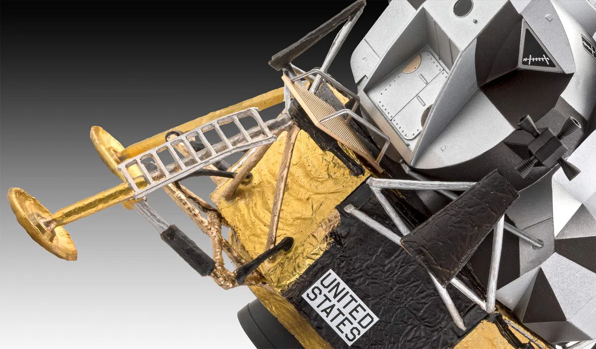 Revell Maquette Coffret Cadeau 50 Ans Apollo 11 Module Lunaire Eagle 03701