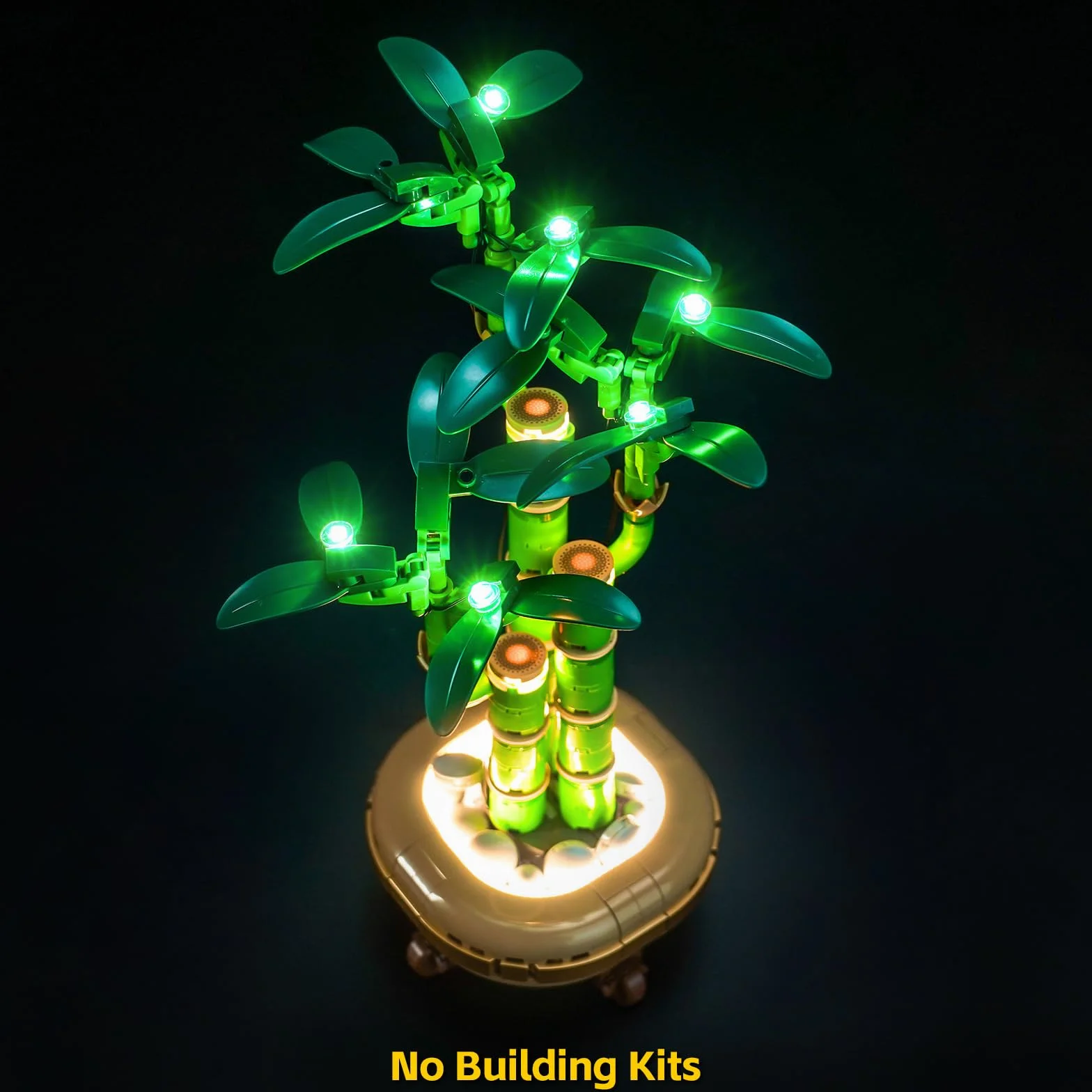 Kit d'éclairage LED compatible avec Lego 10344 Lucky Bamboo Botanical Collection (pas de modèle), kit d'éclairage décoratif compatible avec Lucky Bamboo