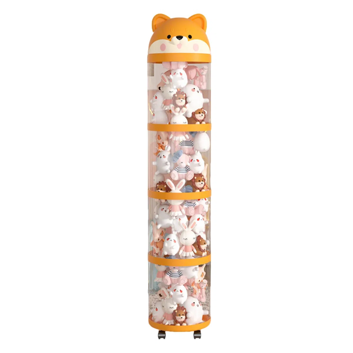 Tubes De Rangement Pour En Peluche PP Tube Porte- Décoratif Pour Salle De Jeu,organisée Et Protégée De La Poussière, Pour Les Nurseries, Salles De Jeux Ou Chambres D'