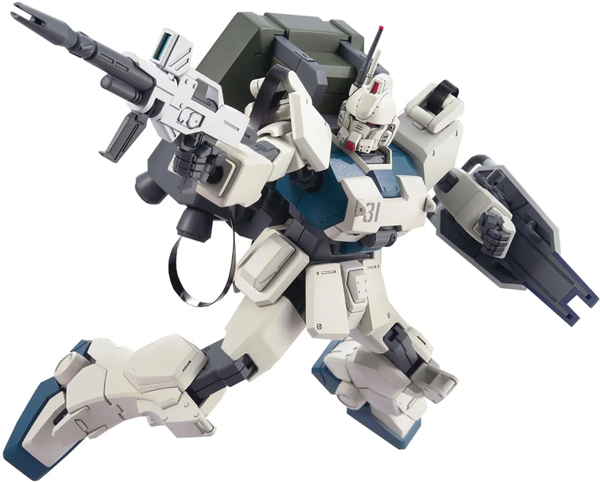 Bandai Hobby - Gundam 08th MS Team - #155 Gundam Ez8, HGUC, Noir