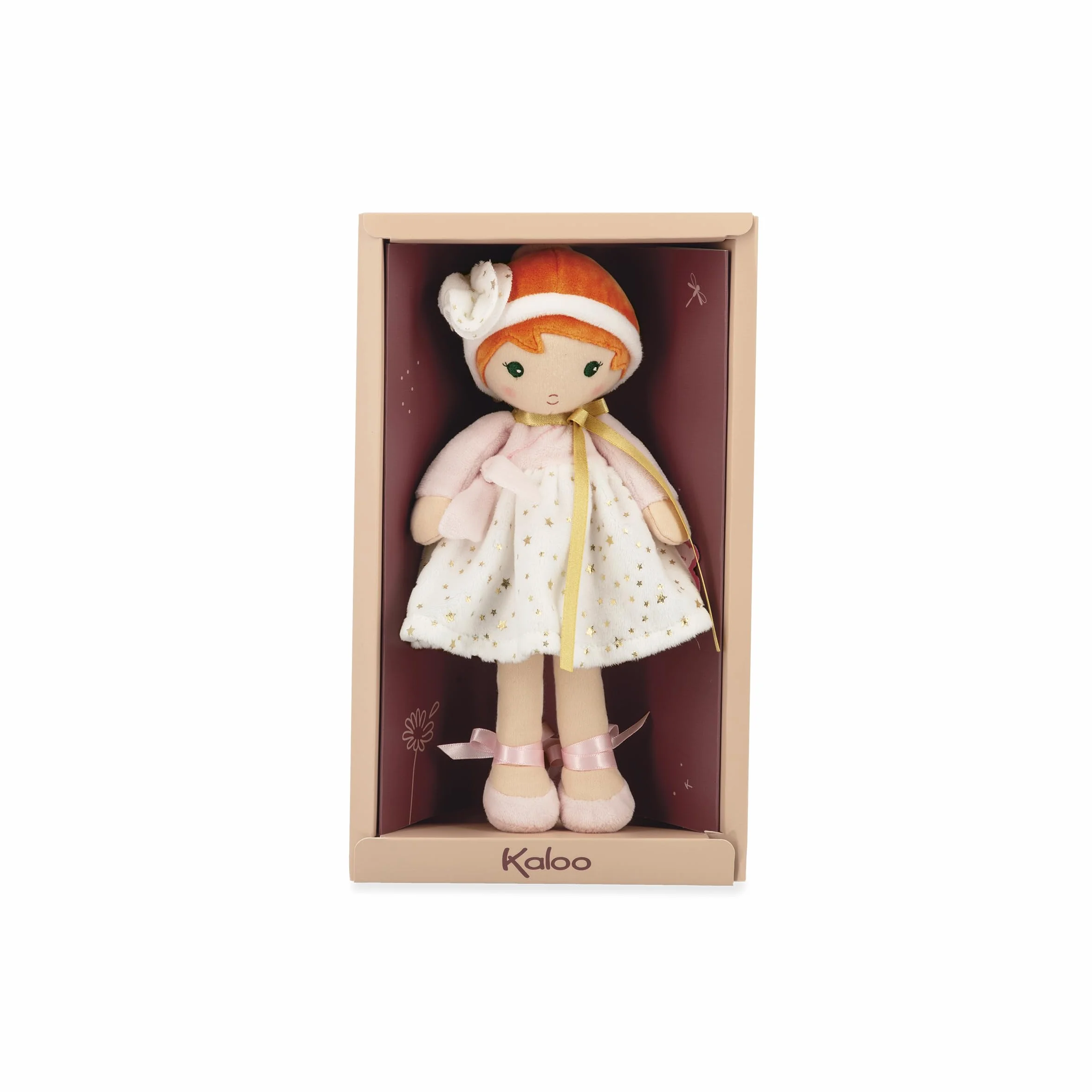 KALOO - Tendresse - Ma Première Poupée en Tissu, Valentine K - Jouet Premier Âge - 25 cm - Dès la Naissance, K963657