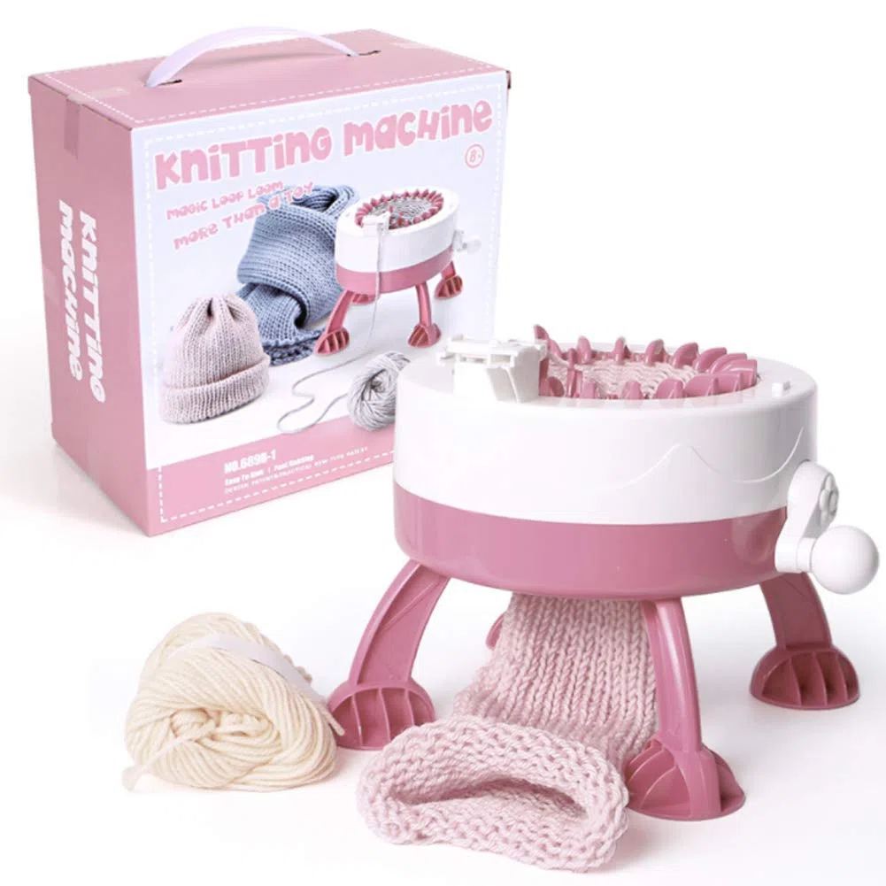 mumisuto Machine à Tricoter, 22 Aiguilles Tisser Rond, Métier À Tisser Intelligent, Rond Intelligent Machines à Tisser à Tricoter Bricolage Kit De MéTier à Tisser Pour Adultes Et Enfants