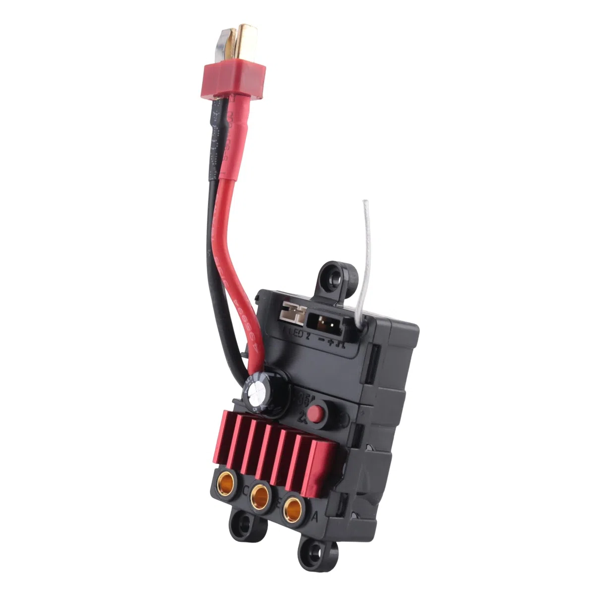 ContrôLeur de Vitesse ESC Sans Balais pour SCY 16101 16102 16103 16201 Pro 1/16 Mise à Niveau de Voiture RC Sans Balais PièCes Accessoires
