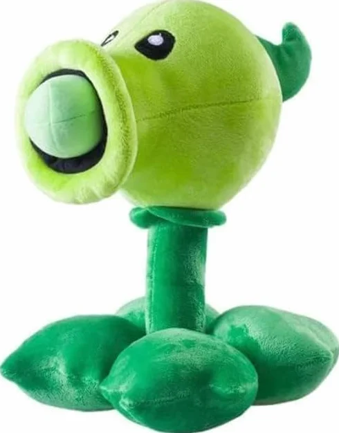Big Plants vs Zombies Peashooter Jouet en peluche amovible PEA PVZ 30 cm Cadeau pour enfants