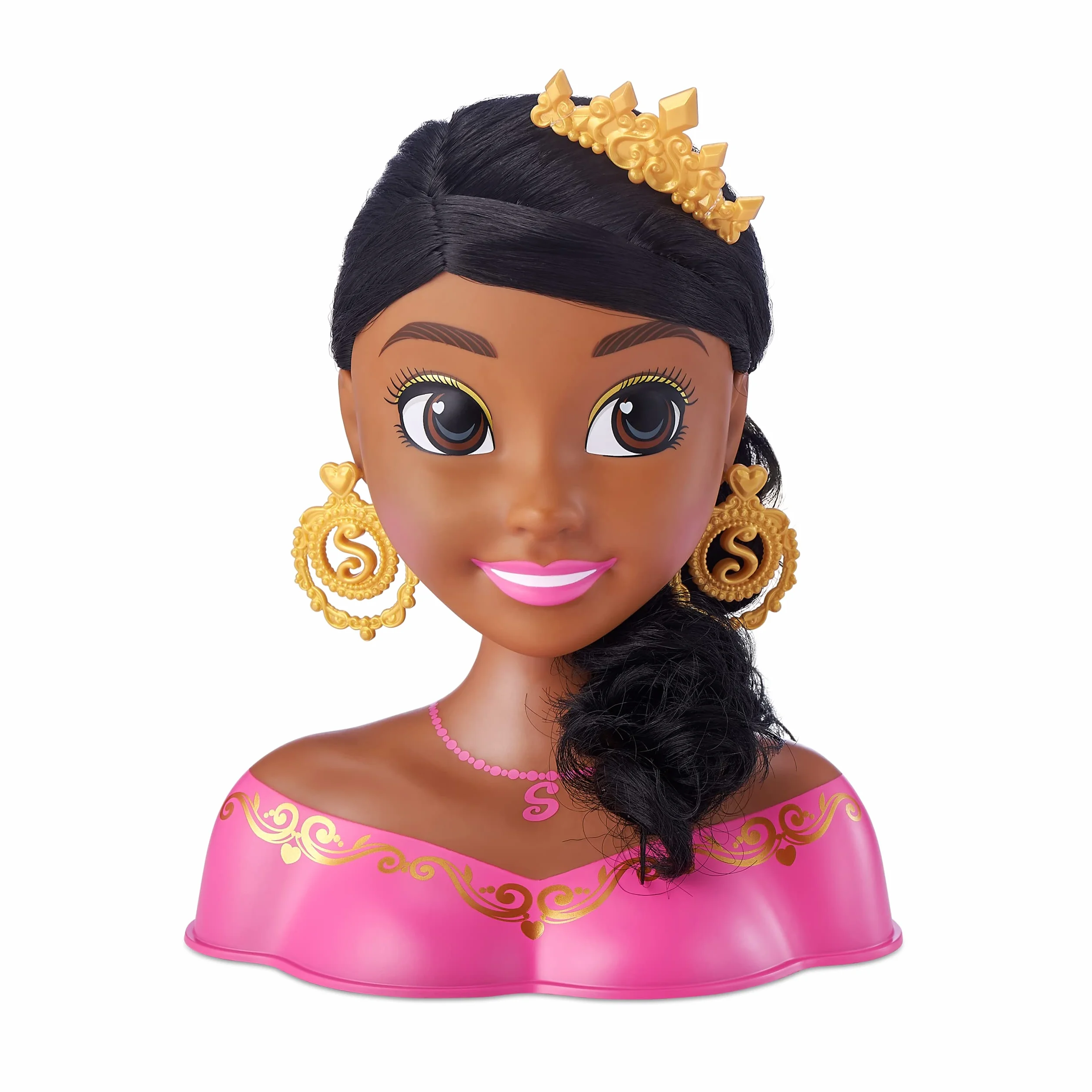 Sparkle Girlz Tête de Coiffure Fantasy sans Nail Design par ZURU