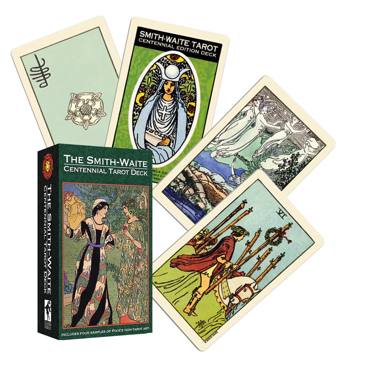 Jeu de Tarot Rider Waite Classique – 78 Cartes Divinatoires – pour Débutants ou Passionnés – Tarot pour Voyance, Pratique Ésotérique, Développement Personnel, Cadeau