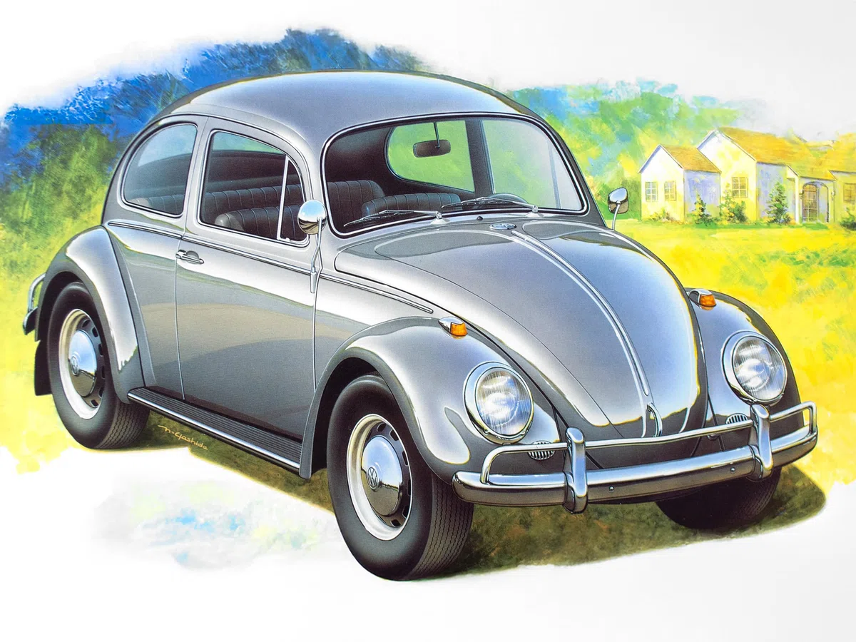 Tamiya - 24136 - Volkswagen 1300 Coccinelle 1966 1/24 - Blanc