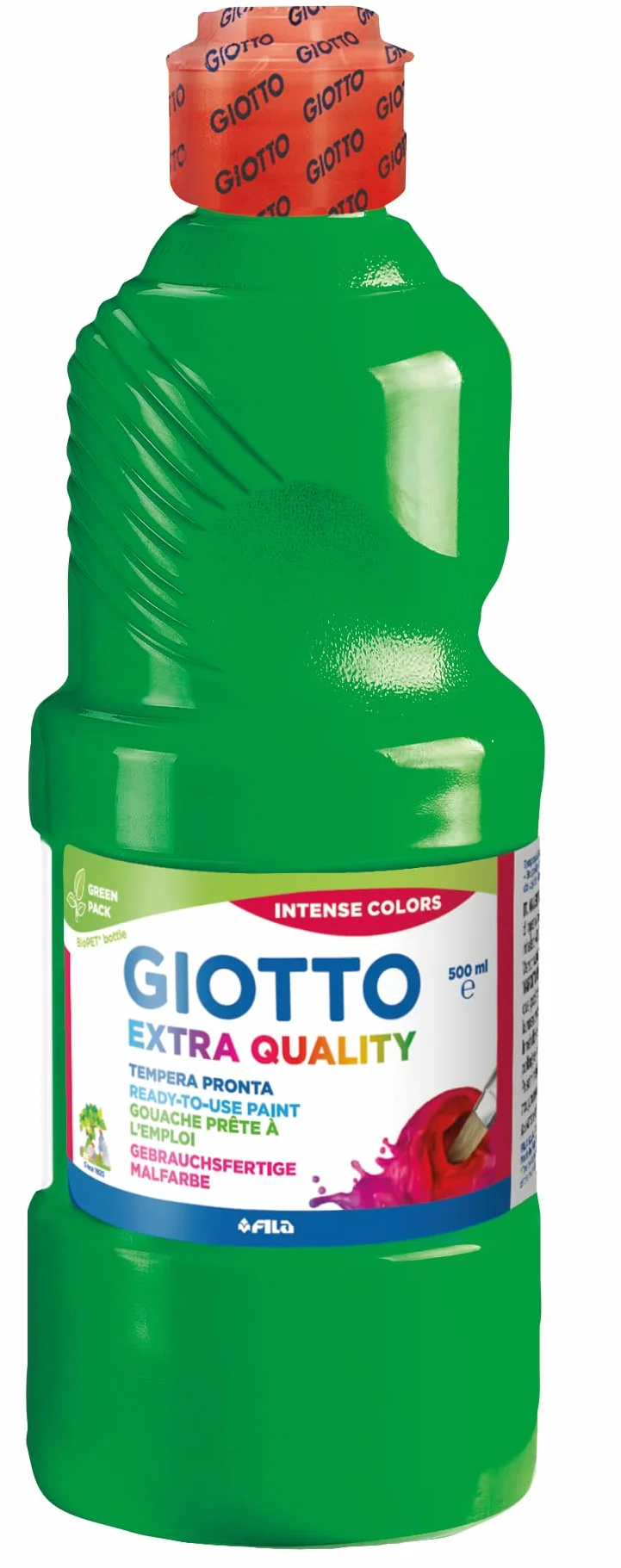 Giotto 533200 Lot de 6 flacons de Peinture 500 ML