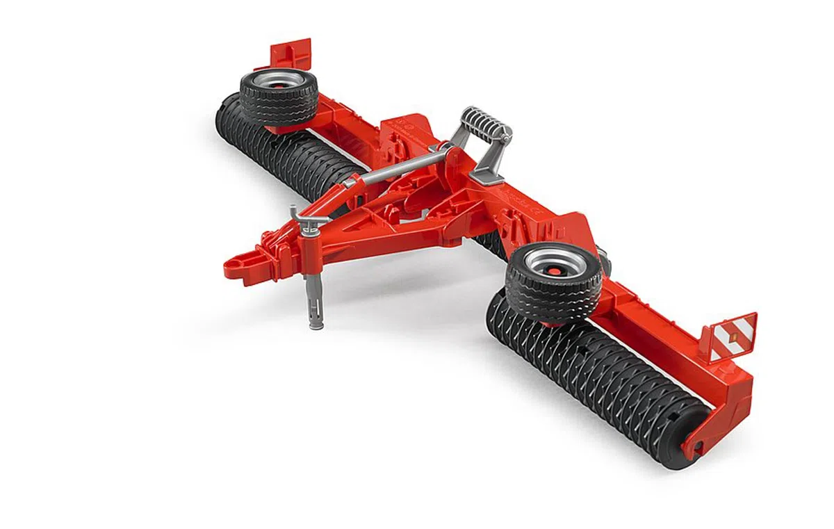 bruder 02226 - Rouleau Cambridge - 1:16 Jouet, Ferme, Agriculture, Tracteur à remorque