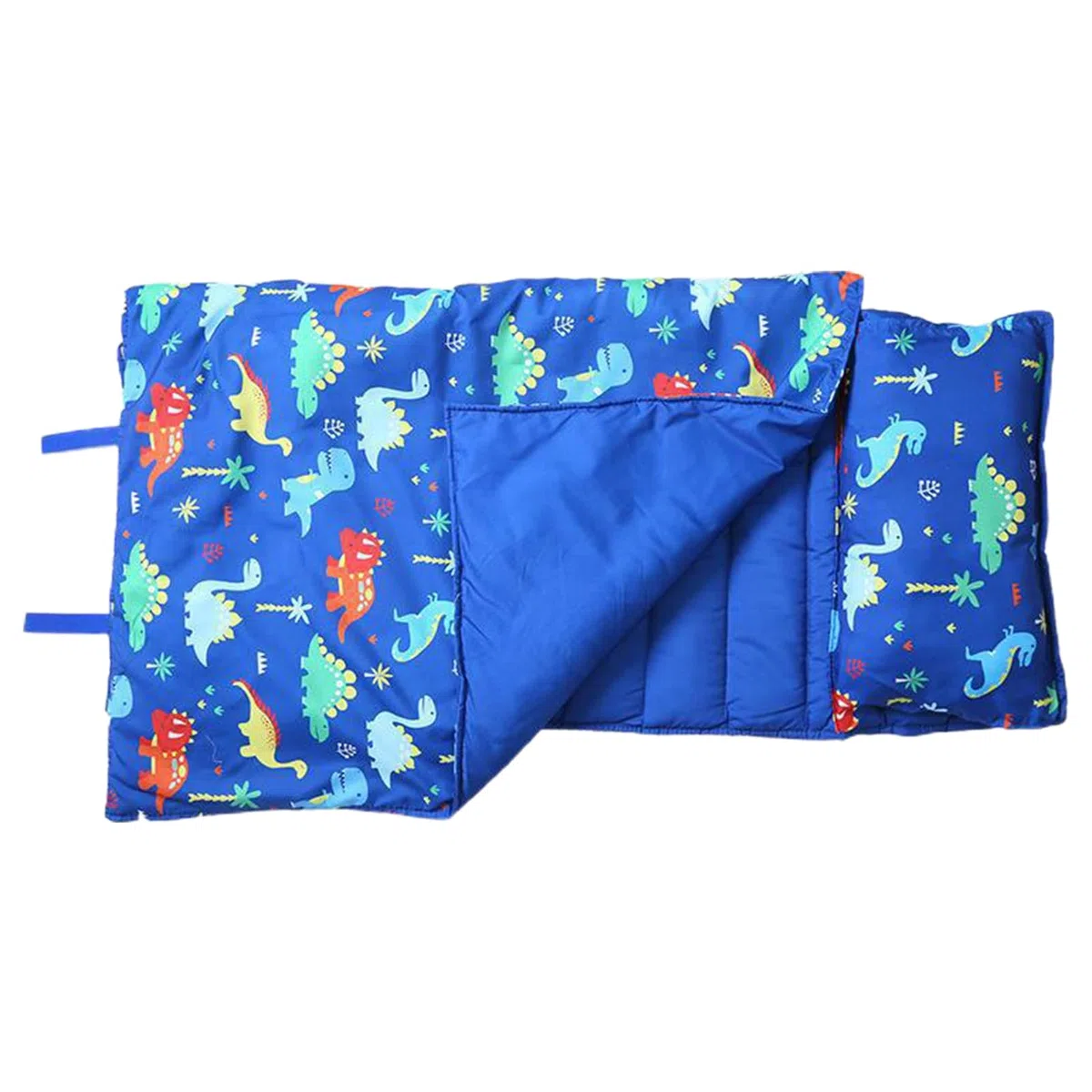 Tapis de sieste de camping en plein air pour enfant doux et lavable Motif dessin animé imprimé dinosaure