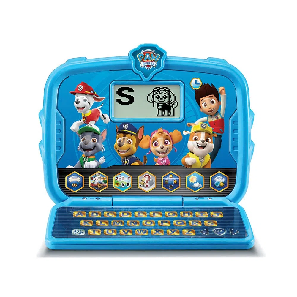 VTech – Pat Patrouille - Mon Ordi Tablette Éducatif 2 en 1, Tablette Enfant – 3/7 Ans - Contenu en Français