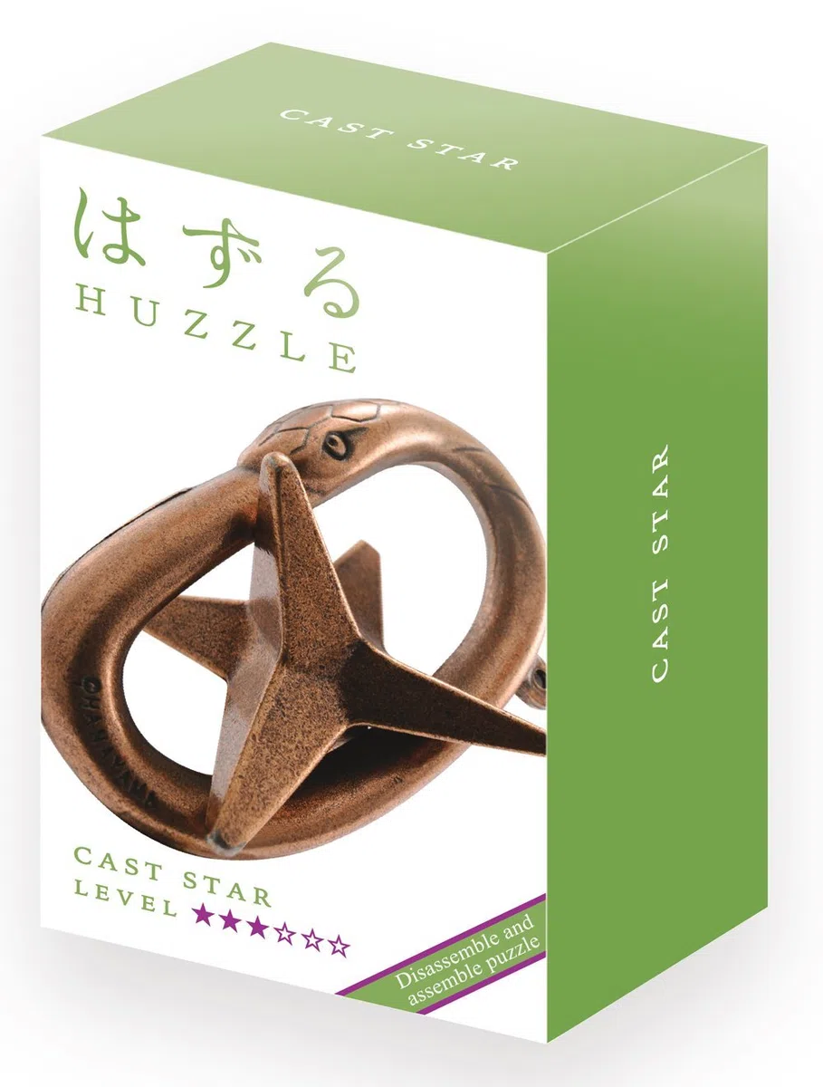 Gigamic - Huzzle Cast Star Diff.3 Casse Tête, CPSTA