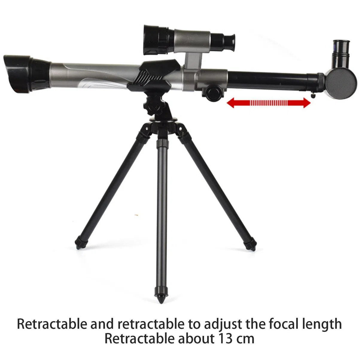 Télescope d'astronomie pour Enfants - Télescope réfracteur avec trépied - Jouet d'exploration Scientifique et pédagogique pour Enfants débutants