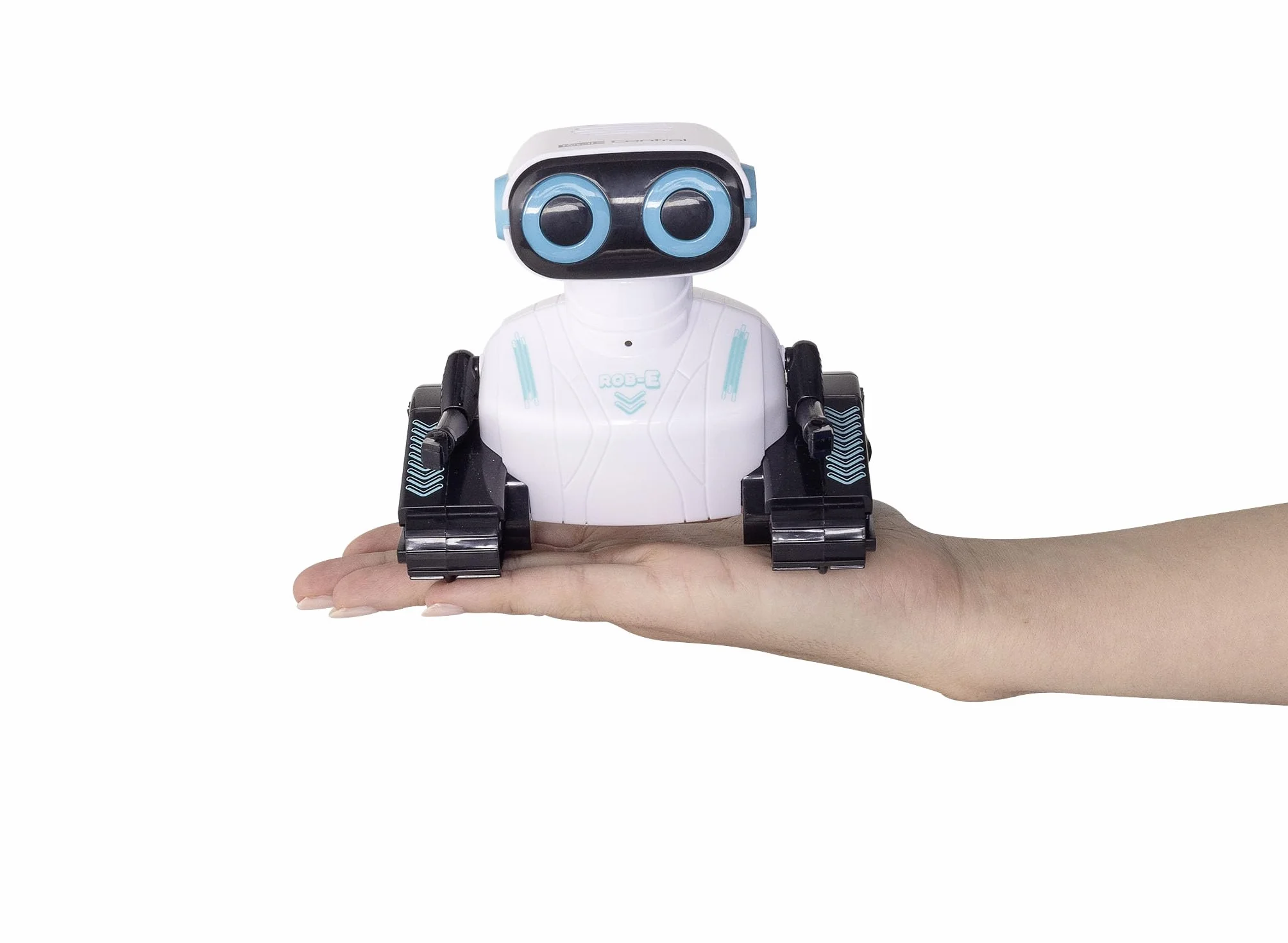 Revell Control 24702 Robot RC Rob-E Fonctions programmables I Lumières LED et Sons I avec contrôle Infrarouge précis I 37 cm de Long