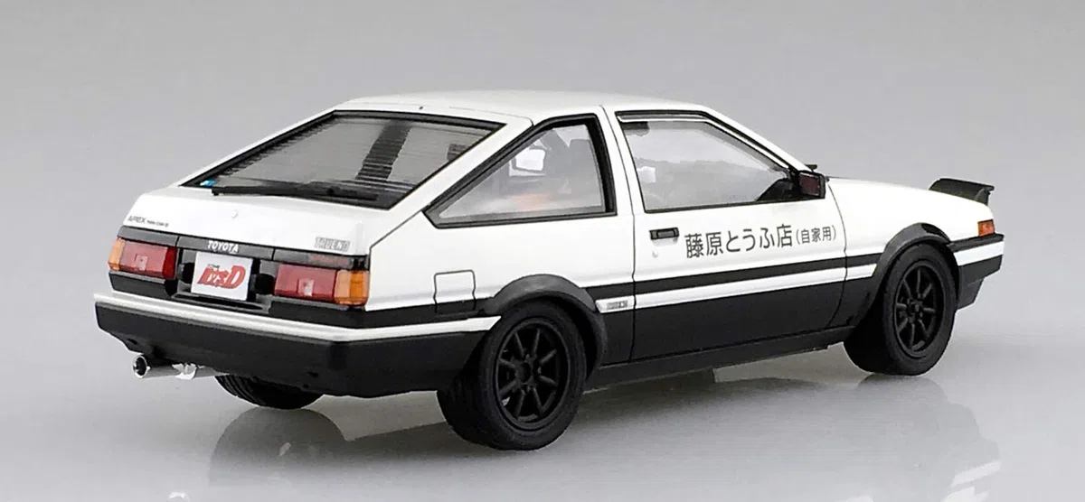 Aoshima 059579 Kit 1/24 Fujiwara Takumi AE86 Trueno Project D Version Toyota