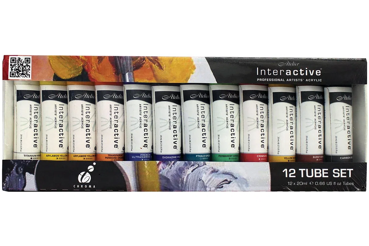 Atelier Interactive Acrylics 20ml Tubes (Set of 12)