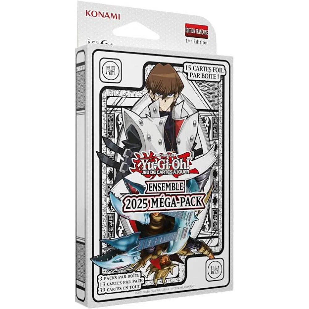 YU-GI-OH! Pack de 3 boosters : Ensemble 2025 Méga Pack - Version Française
