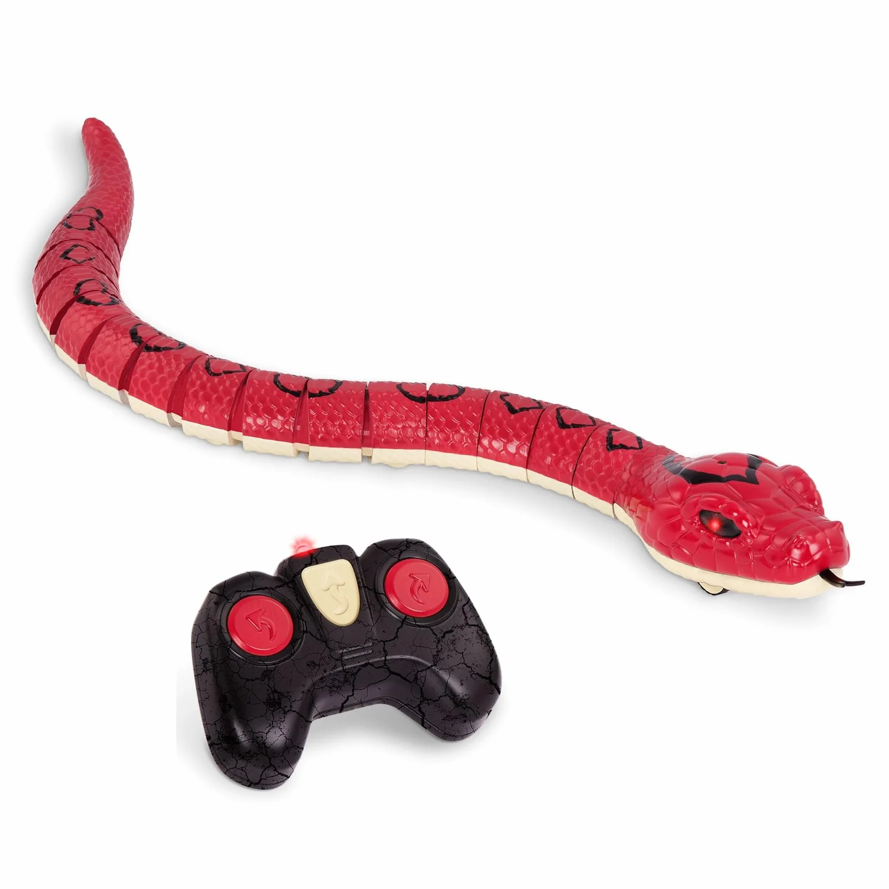 TERRA by Battat - Boa arc-en-ciel - Jouet télécommandé - Jouet télécommandé - Serpent électronique